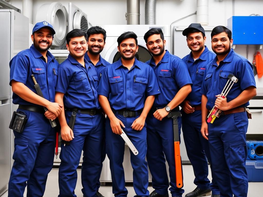 Expert Home Appliances Care technician team
